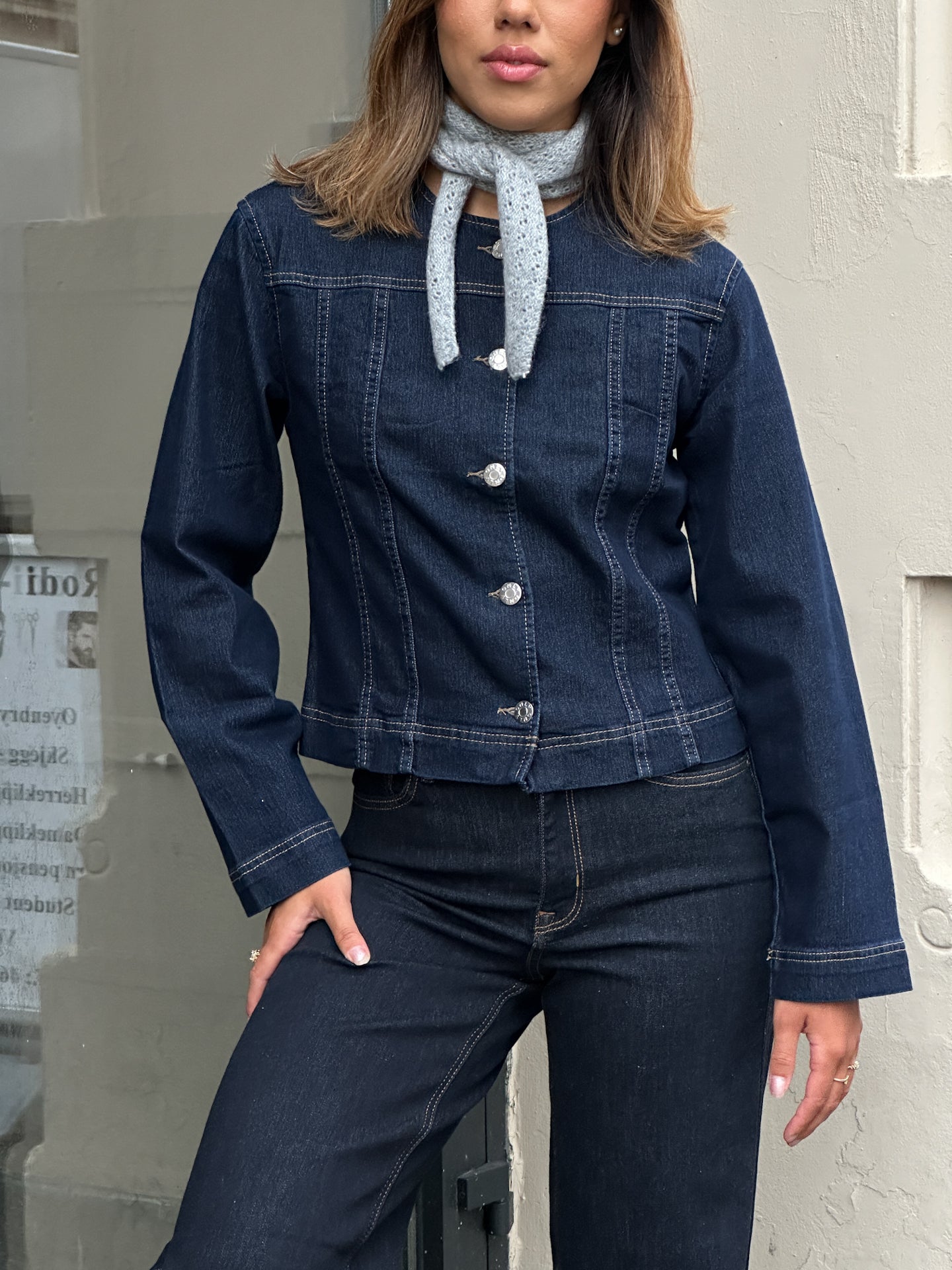 ONLGINA Denim Jacket - Blå